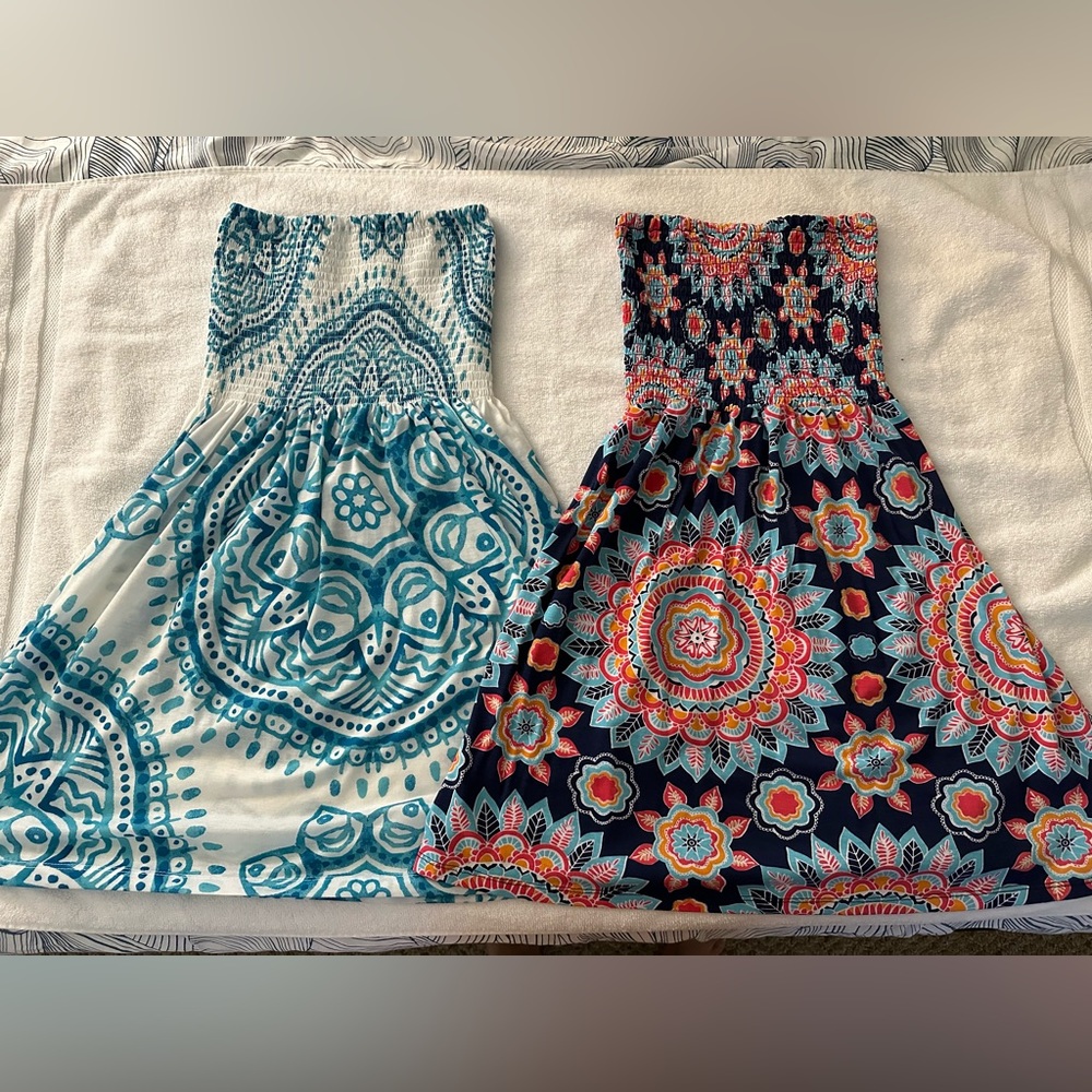 2 Venus convertible cover-up dresses, small, new